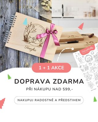 ❤️ NYNÍ AKCE 1+1 a doprava zdarma ❤️ Myslete na dárky dřív – v klidu a s láskou. Ručně vyráběné fotoalbum pro děti Dárkový...